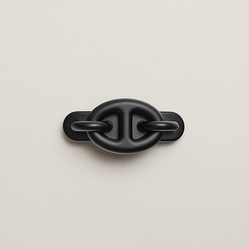 Chaine d'Ancreモチーフ【HERMES】Tri Maillon ヘアアクセサリー エルメス】バレッタ Barrette Tri Maillon PM ヘアクリップ